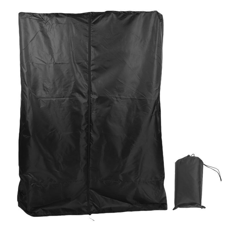 Pull Up Bar Station Cover 420D Silver Coated Dust Proof Protective Cover Universal Design - Tear Proof Easy To Install Fitness Equipment Cover for Home Gym - Image 1