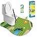 Wondrus Funny Mini Golf Gag Gifts for Men Golfer Toilet Golf Bathroom Game for Adults Unique Birthday Gifts for Dad from Daughter Son Fun White Elephant Gift Idea for Brother Husband Boys BoyfriendHim - Image 2