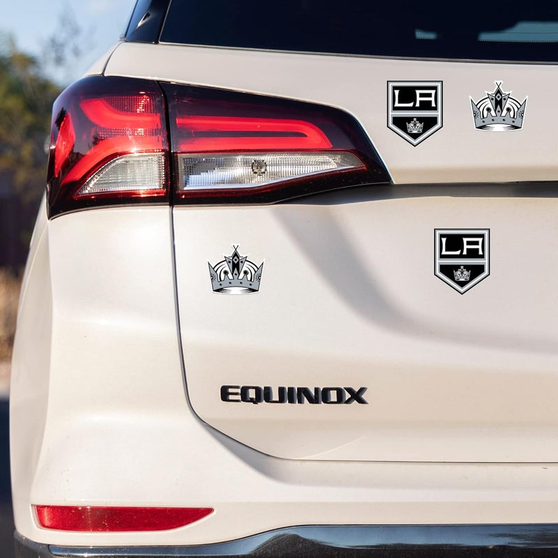 Rico Industries NHL Hockey Quad Decal 3" x 12" Quad Decal - (4) Decals - Image 1