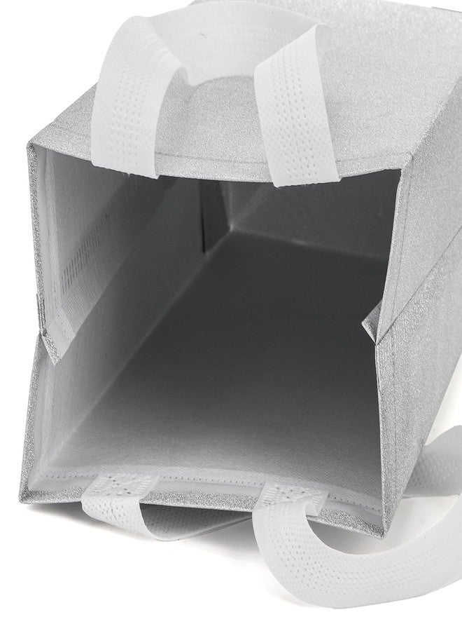 Peohud 50 Pack Wine Gift Bags Bulk, Reusable Non Woven Wine Bottle Tote Bags with Handles for Champagne, Liquor, Beverage, Party, Shopping, Retail Merchandise - Image 3