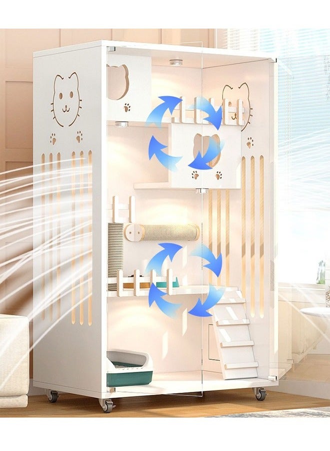 NKX Multifunctional Cat Villa Perfect For Showcasing for Home Style  - Image 3