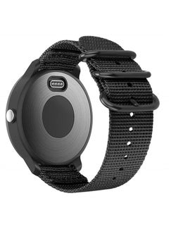 Fintie Band Compatible with Garmin Vivoactive 3/Garmin Venu Sq/Venu 2 Plus, 20mm Soft Nylon Replacement Strap Band Compatible Samsung Galaxy 42mm/Galaxy Watch 3 41mm/Galaxy Watch Active 2 40mm/44mm, B  - Image 1