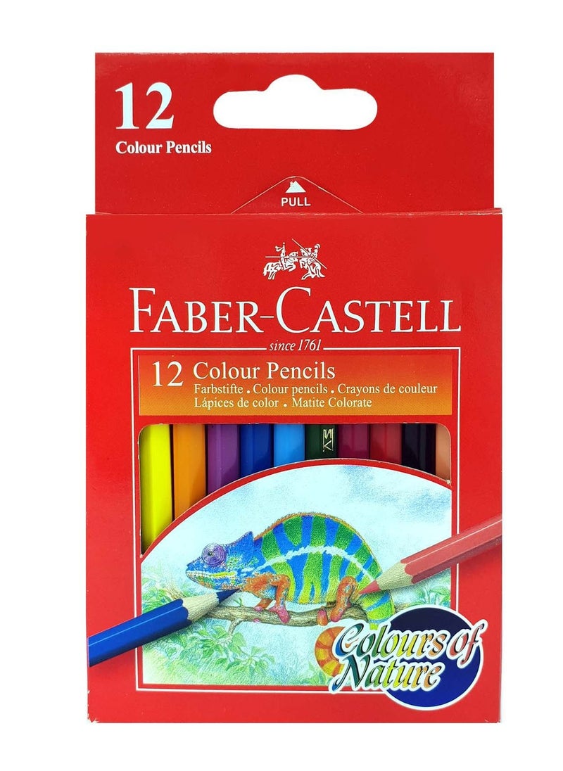 FABER-CASTELL - 12-Piece Mini Color Pencils Multicolor - Image 1