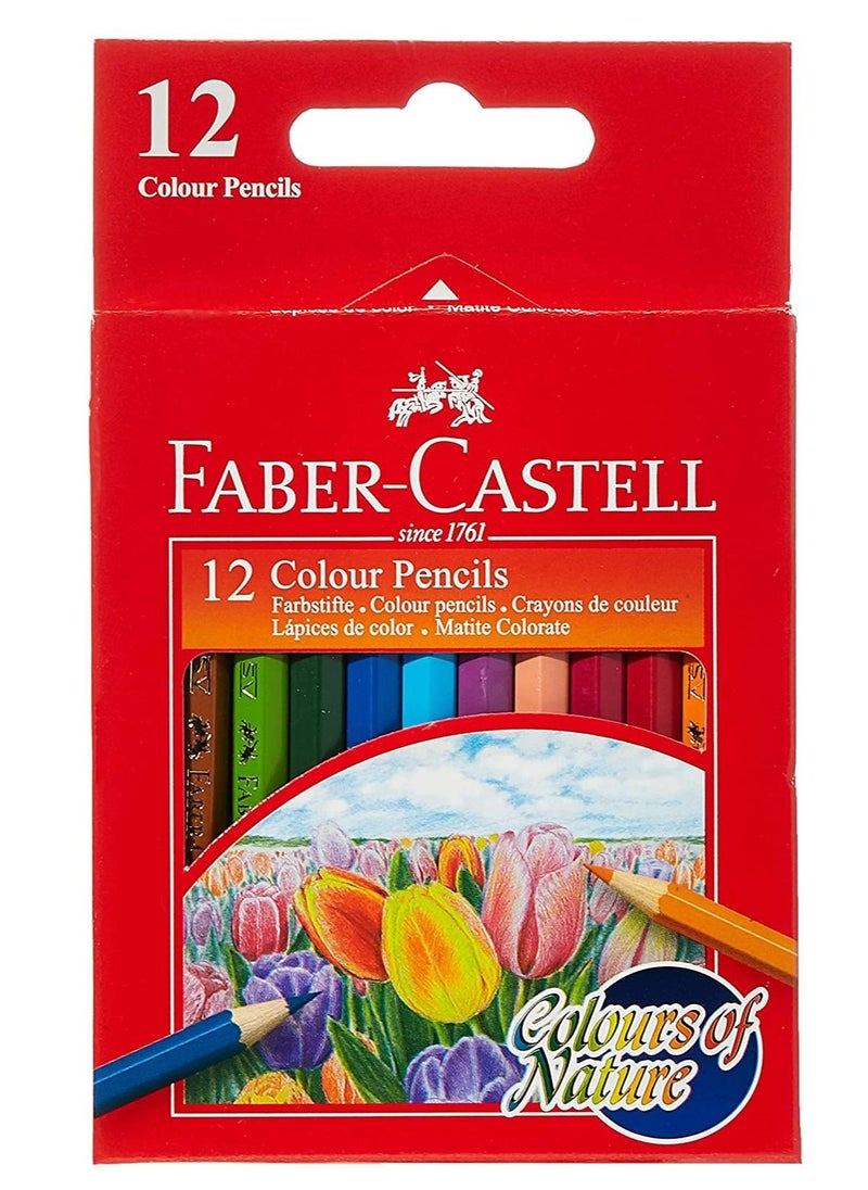 FABER-CASTELL - 12-Piece Mini Color Pencils Multicolor - Image 1