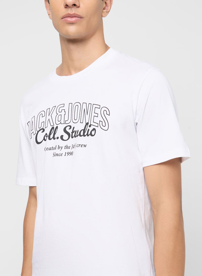 JACK & JONES Jjmakoto Graphic Crew Neck T-shirt  - Image 3
