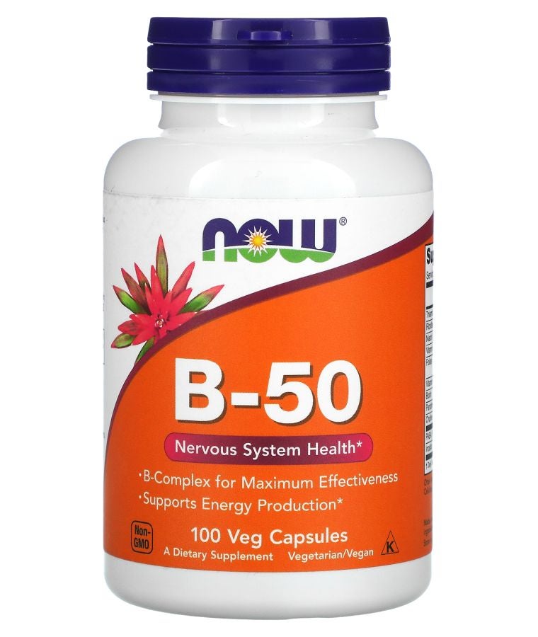 now B-50 100 Veg Capsules