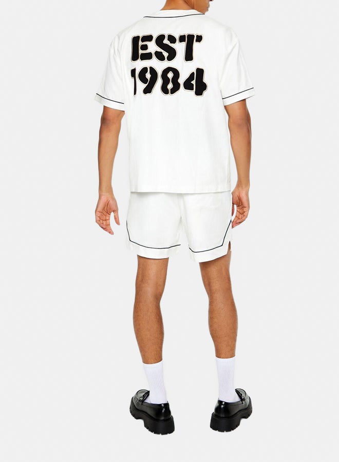 FOREVER 21 Patch Drawstring Shorts - Image 2