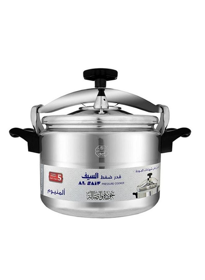 Alsaif 6 Pack Al Saif Aluminium Pressure Cooker Silver 20.0Liters - Image 2