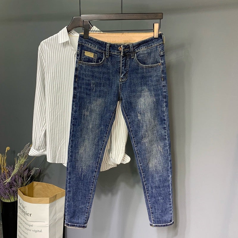 Unisex Classic Denim Jeans Loose Fit Daily Outdoor Wear - Image 4
