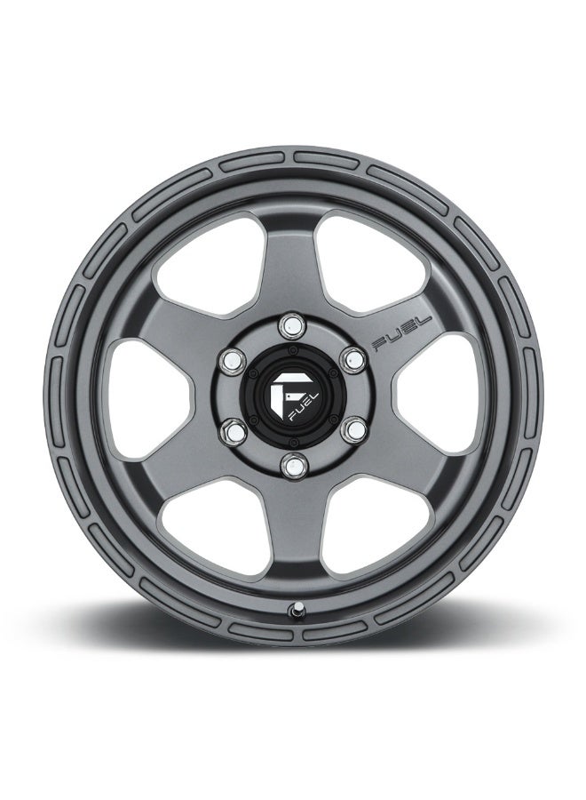 FUEL D665 SHOK 18X9 6X139.7 ET-12 CB106.1 ANTHRA - Image 2