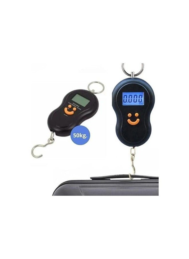 Generic - Digital Luggage Scale, 50 KG Scale, Multi-Colour - Image 1