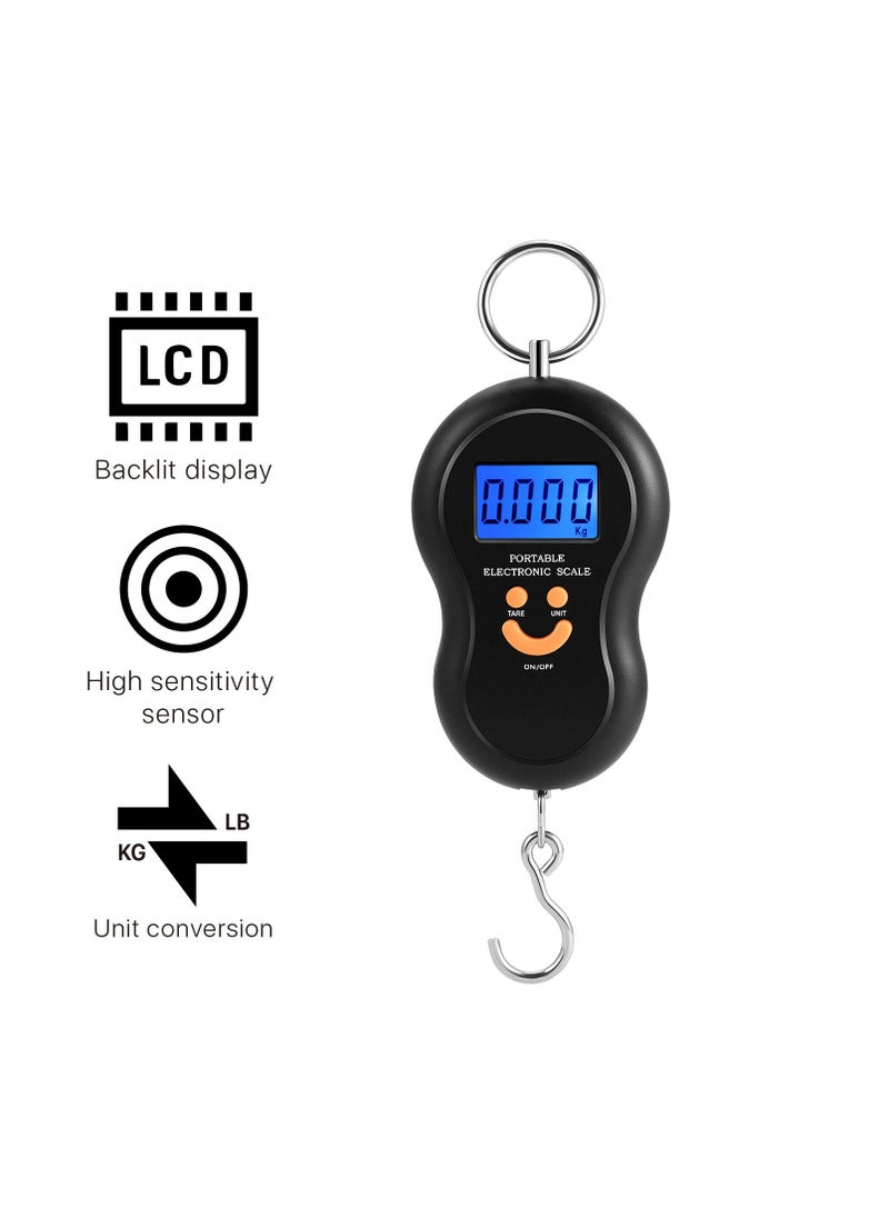 Generic - Digital Luggage Scale, 50 KG Scale, Multi-Colour - Image 1