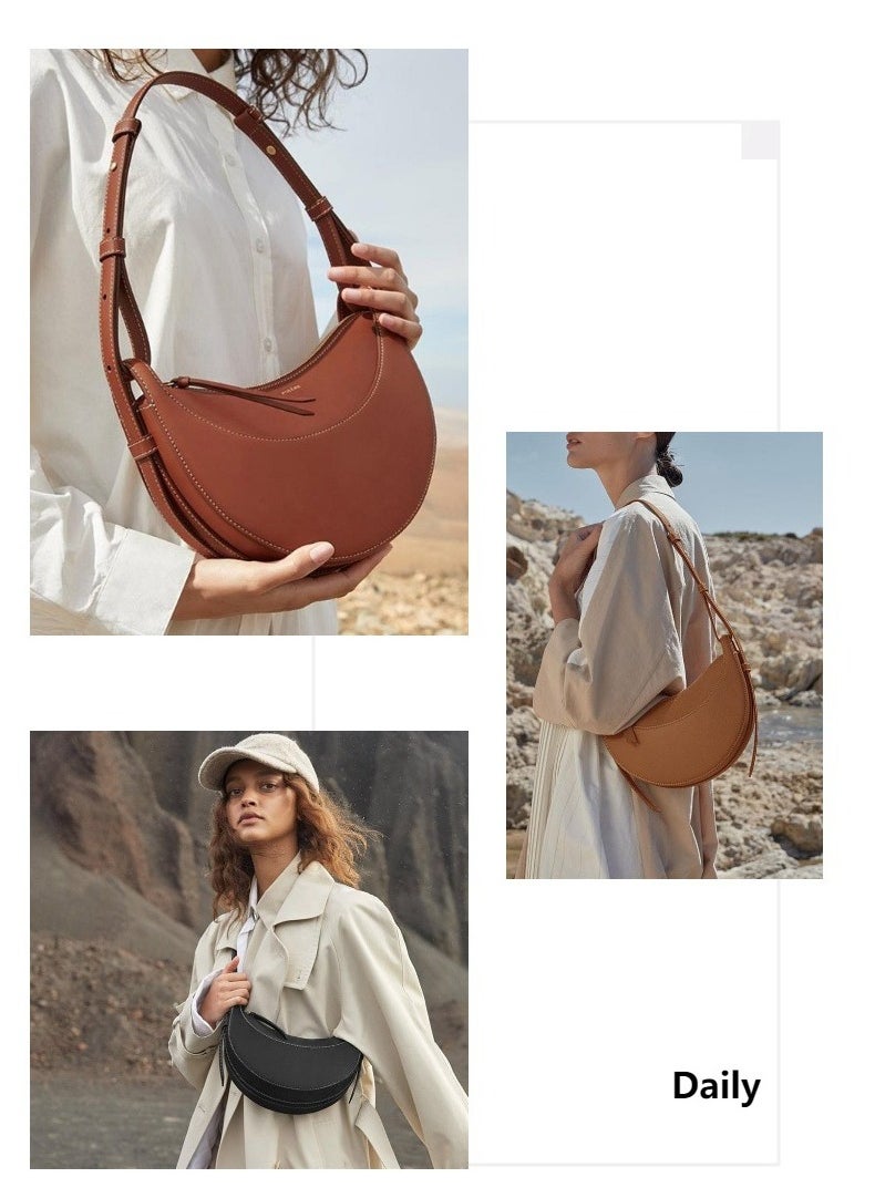 NIBEMINENT Polene crescent bag single armpit bag crossbody bag  - Image 5