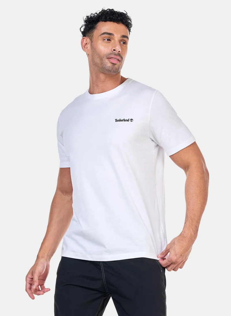 Timberland Men's Small Print Logo T-Shirt