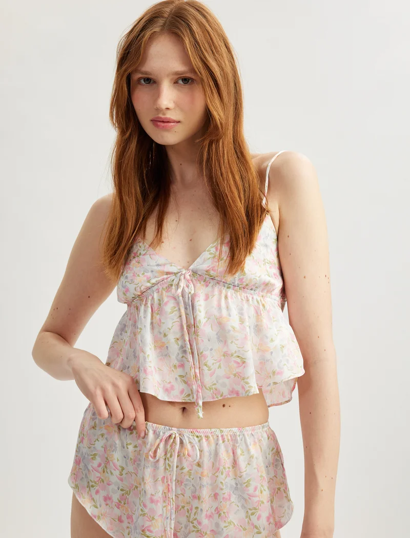 كوتون Strappy Pajama Top