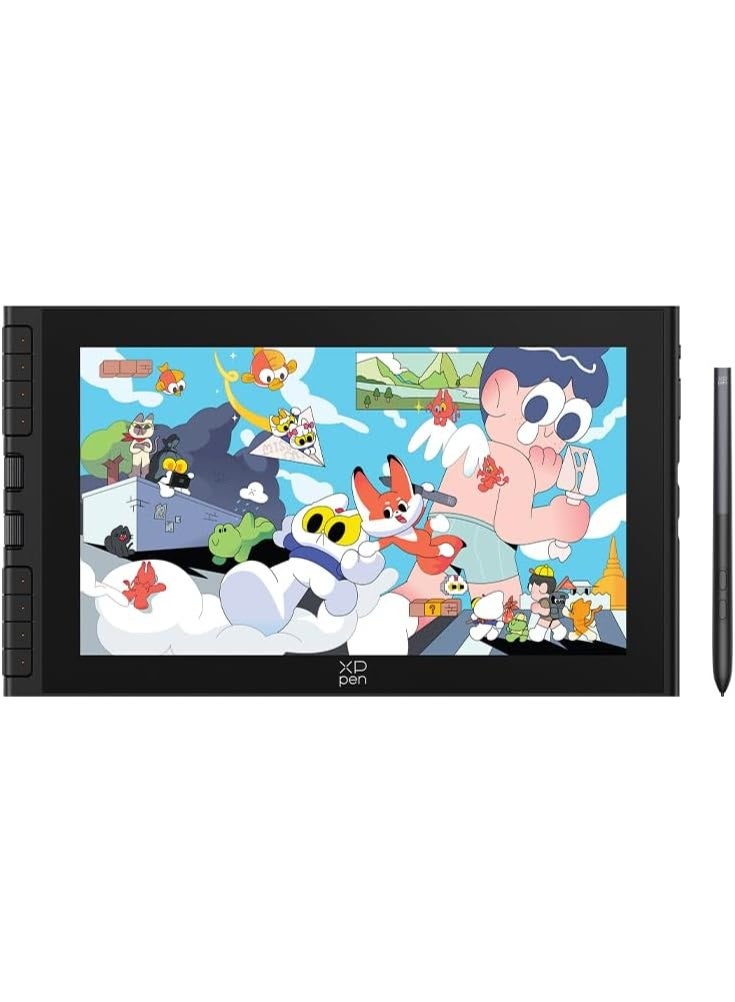 XP-PEN Artist 12 (3rd Gen) 11.9" Drawing Tablet with Screen, X4 Pen 16K Pressure, Dial Wheels + 8 Shortcut Keys, AG Etched Glass - Image 1