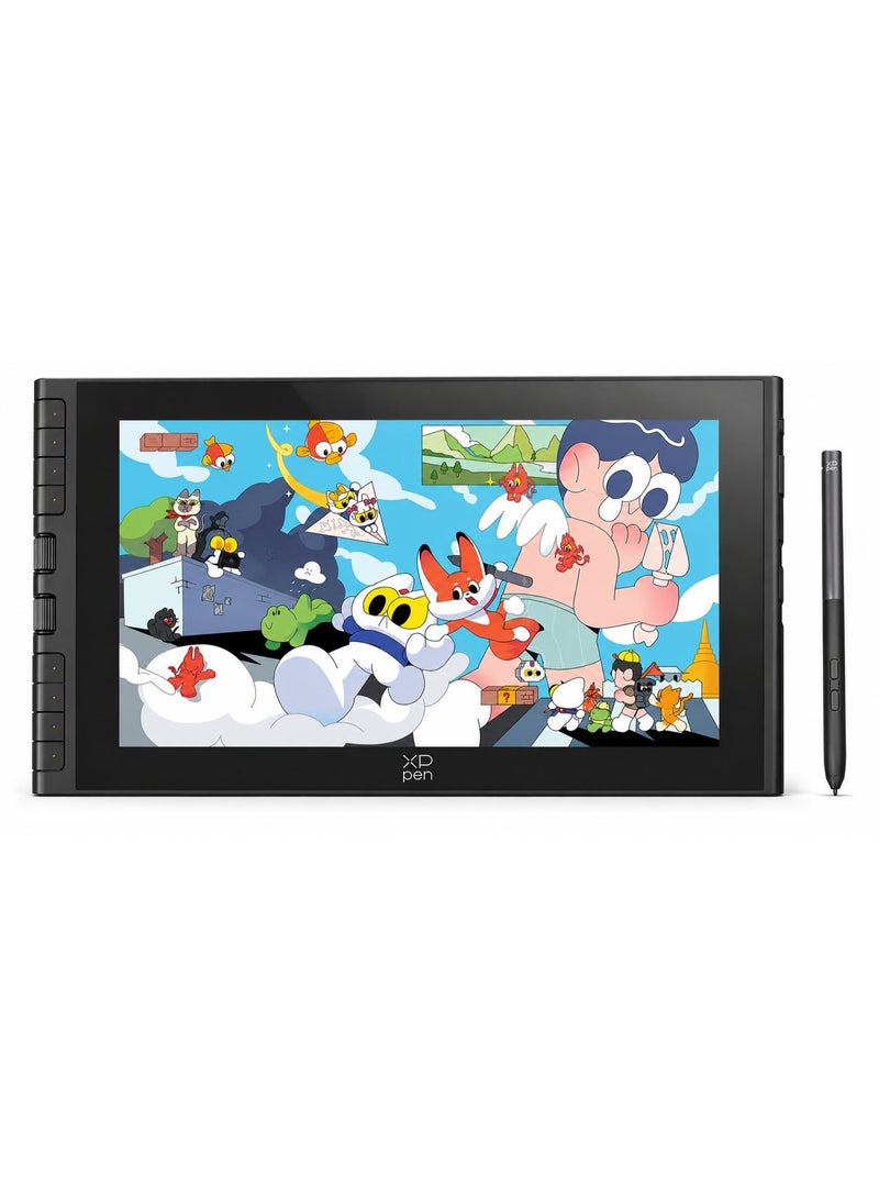 XP-PEN Artist 12 (3rd Gen) 11.9" Drawing Tablet with Screen, X4 Pen 16K Pressure, Dial Wheels + 8 Shortcut Keys, AG Etched Glass - Image 1