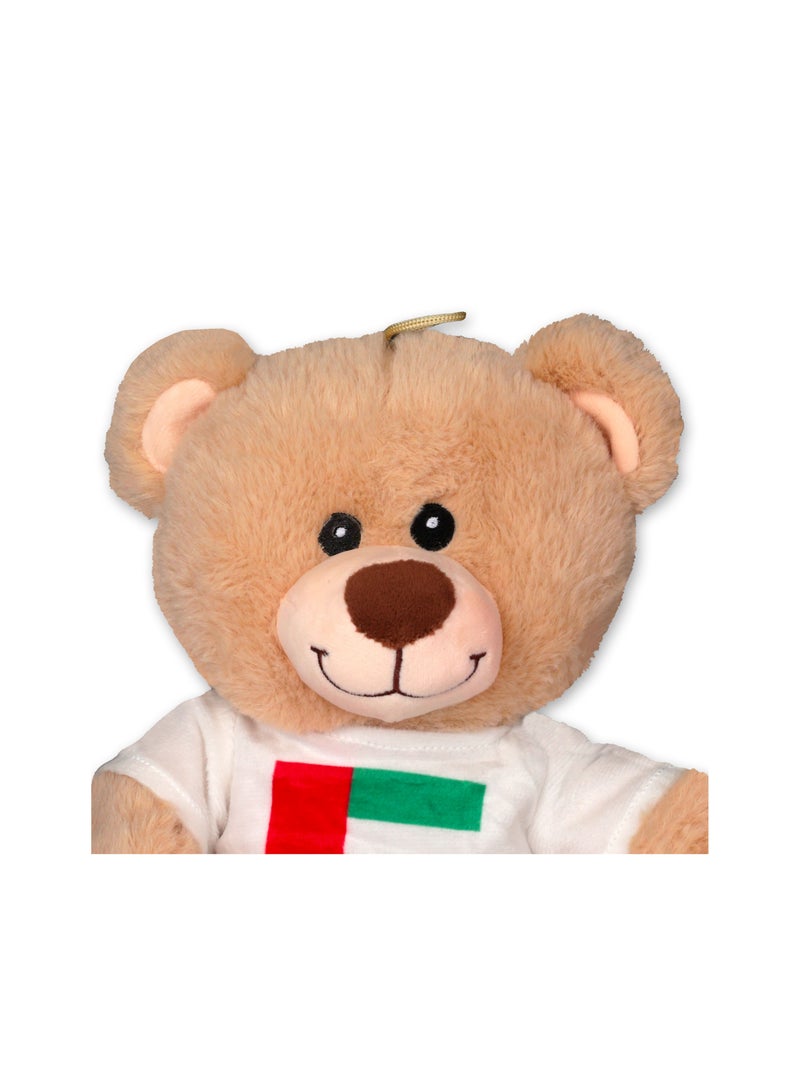 CUDDLES UK Cuddles - Bear UAE Plush Toys 50th Year Anniversary  10-Inch - Huggable and Cuddly Teddy Bear for Kids and Adults - Image 4
