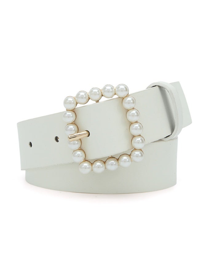Shougu Ladies Personalized Fashionable High-end Versatile Decorative Belt 104CM 