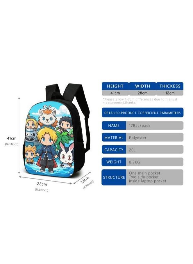 Cartoon style universal three-piece schoolbag - 641  - Image 3