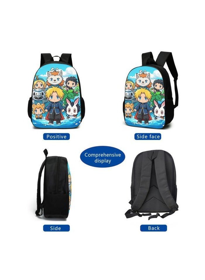 Cartoon style universal three-piece schoolbag - 641  - Image 4
