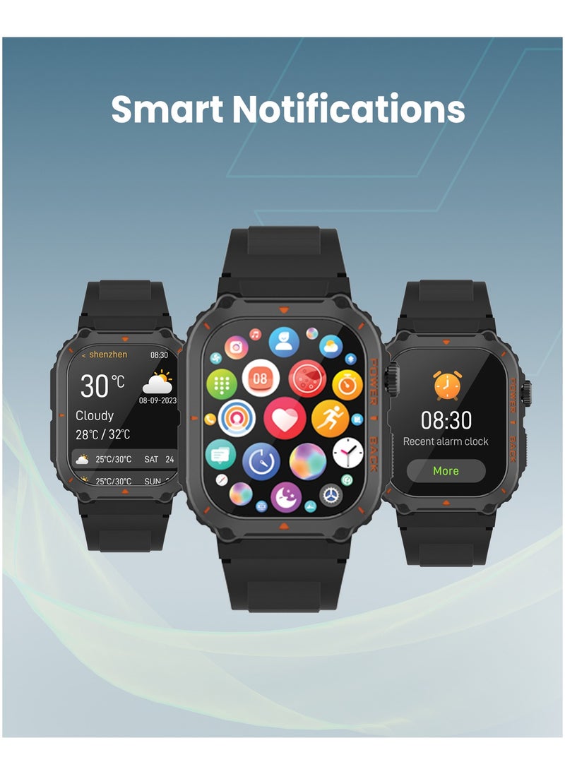 Moxedo Nitro Smart 2.13” Amoled Display 50+ Watch Faces 120+ Sports Modes Fitness Tracker with Built-in Multi-System GPS Technology - pzsku/Z695A1C0840178ABF4E7BZ/45/_/1735054164/1a32380f-2354-4c36-8984-1be8ad569e87