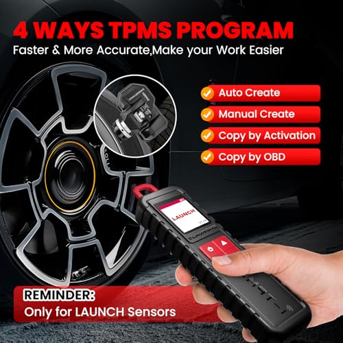Launch 2026 New Launch X431 i-TPMS Tire Pressure Detector Tool,Relearn,Reset and Coding TPMS sensors,Work with CRP123I/X/E 3.0,CRP919E/X,X431 V/V+/PRO Elite,PRO3S+/ACE,App Based for Android,Upgrade of TSGUN - Image 4