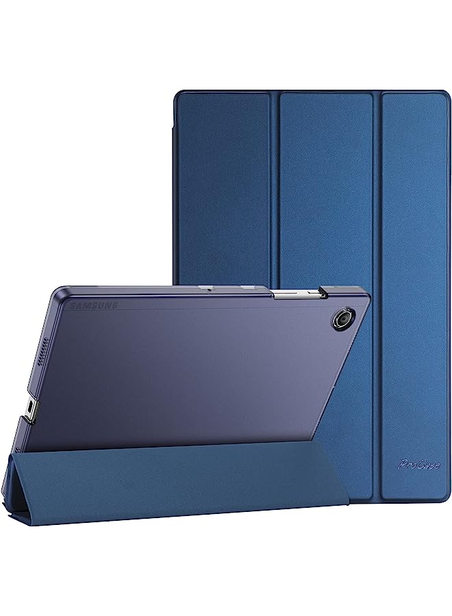 Procases For Galaxy Tab A8 10.5 Case, Slim Stand Hard Back Shell Protective Smart Cover Case For Galaxy Tab A8 10.5 Inch 2022 Sm-X200 X205 X207 -Navy - Image 1