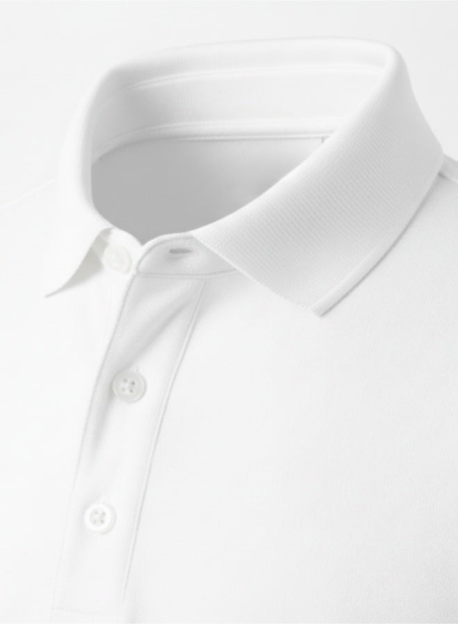  نسمعك بولو جاف فائق الجودة للرجال من مزيج القطن - سريع الجفاف، نسيج قابل للتنفس، ملابس جولف وأزياء كاجوال للأداء - Image 2