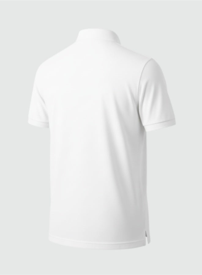  نسمعك بولو جاف فائق الجودة للرجال من مزيج القطن - سريع الجفاف، نسيج قابل للتنفس، ملابس جولف وأزياء كاجوال للأداء - Image 3