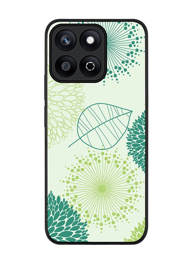 Stylizedd For Honor X7c 4G Case,Slim fit Camera Protection, Shockproof Thin Phone cover  - Single Leaf - Image 1