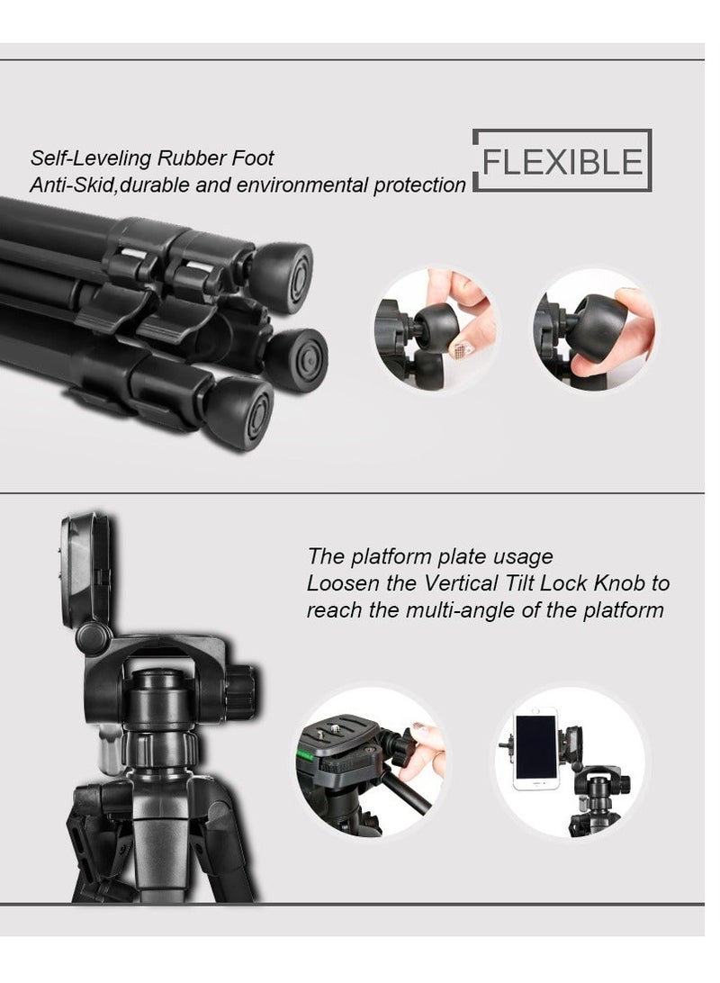 ELTRAZONE High-Performance Camera Tripod 3520 – Perfect for Studio & Outdoor Shooting - Image 4