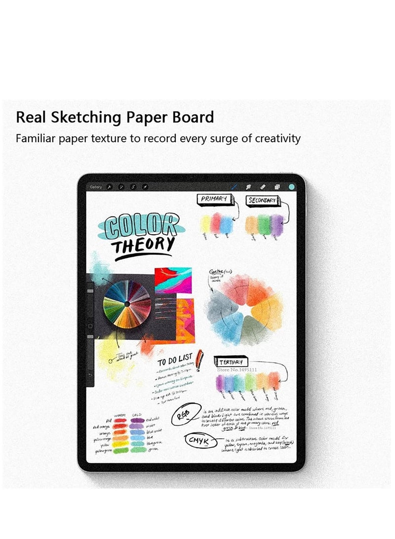 1 Pack Compatible with Xiaomi Pad 6/6Pro 11 Inch Paper Screen Protector Drawing Writing Feels Like Paper Anti Glare Scratch Resistant Matte Film - Image 5