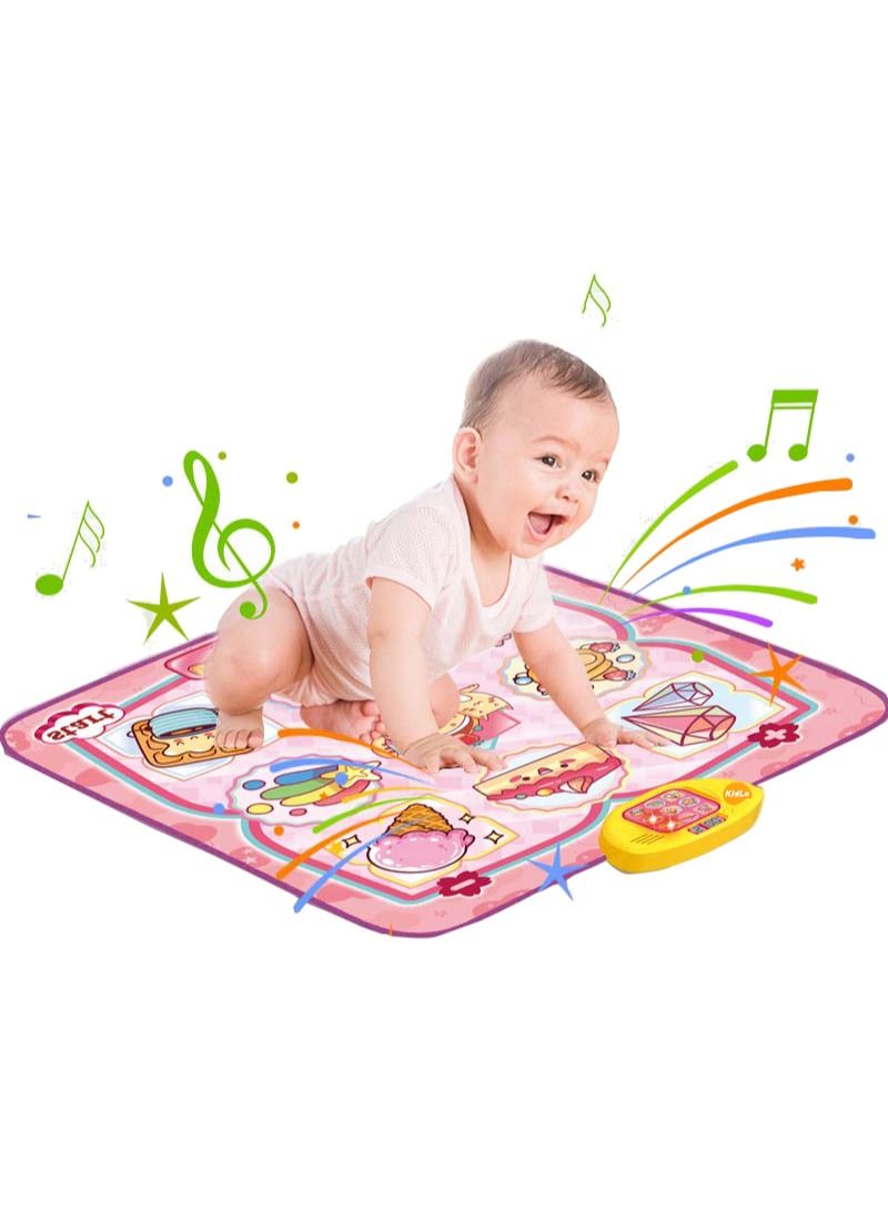 ما بيبي لعبة جديدة للأطفال دواسة بطانية الرقص التفاعل بين الوالدين والطفل ذكي لعبة كعكة الموسيقى الالكترونية بطانية - Image 1