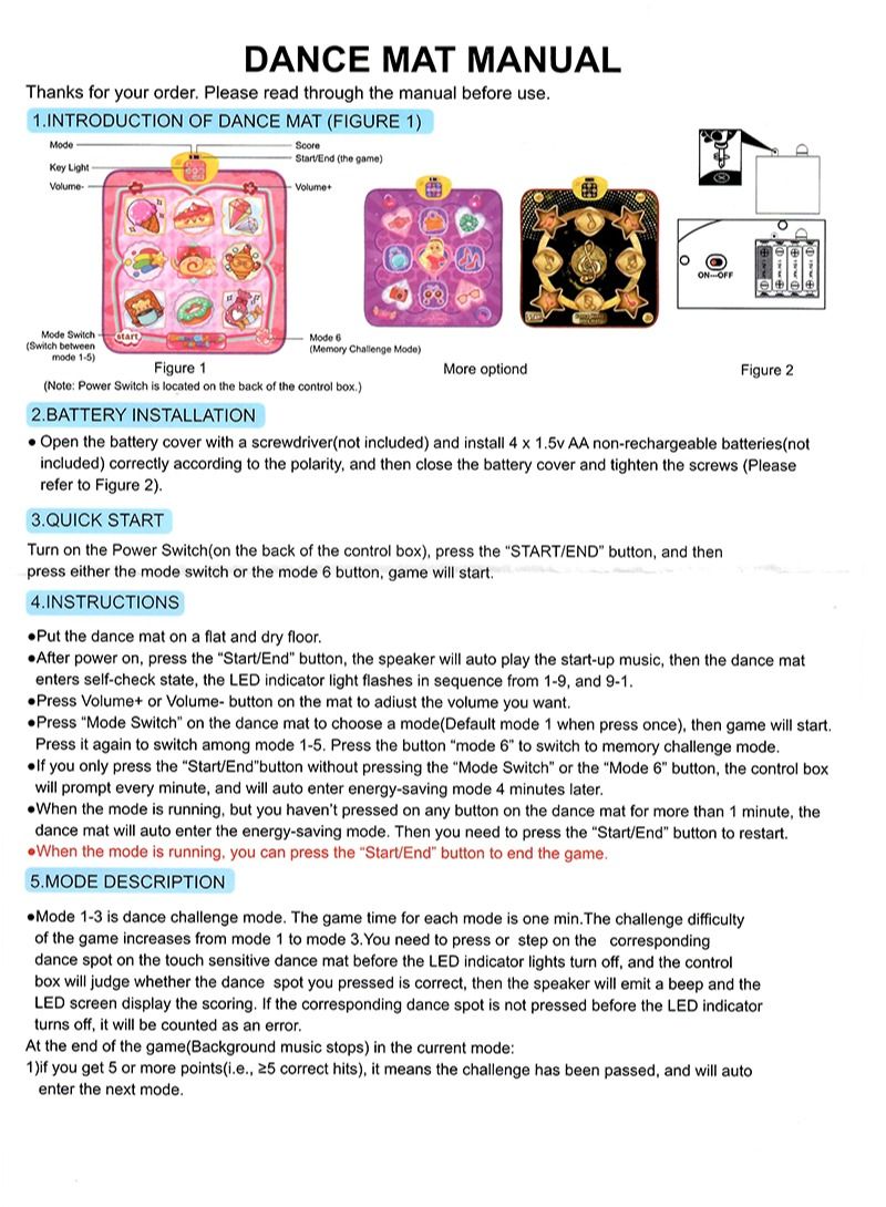 ما بيبي لعبة جديدة للأطفال دواسة بطانية الرقص التفاعل بين الوالدين والطفل ذكي لعبة كعكة الموسيقى الالكترونية بطانية - Image 2
