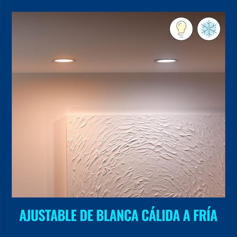 Wiz Recessed, Warm to Cool White Lighting - 21cm - Image 3