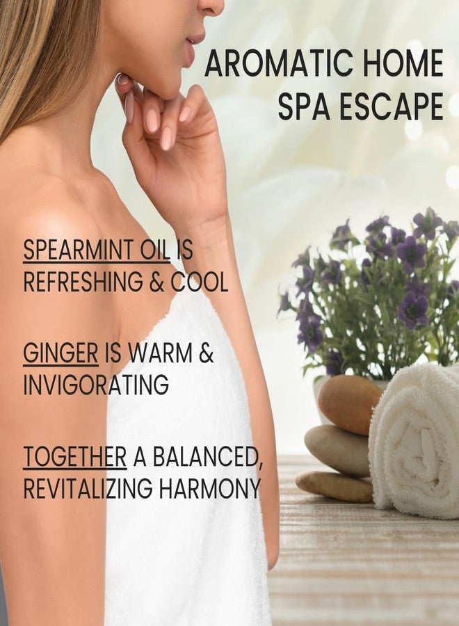 Ahimsa Irish Moss Body Wash | Revitalizing Spearmint & Ginger | Antioxidant Rich, Gentle Clean | Vegan, Sustainable - Image 3