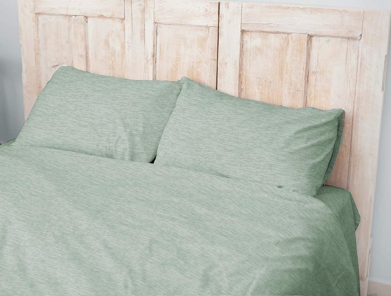 U.S. Polo Assn. U.S. Polo Assn. All Season  Soft and Cozy T-Shirt Material  1800 Thread Count 4-Piece Cotton Rich Jersey Sheet Set - Image 4