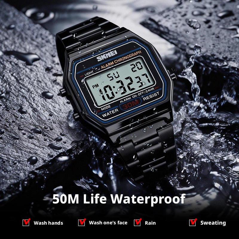 Skmei Men's Digital Watch Waterproof Multifunction Electronic Watch - Image 1