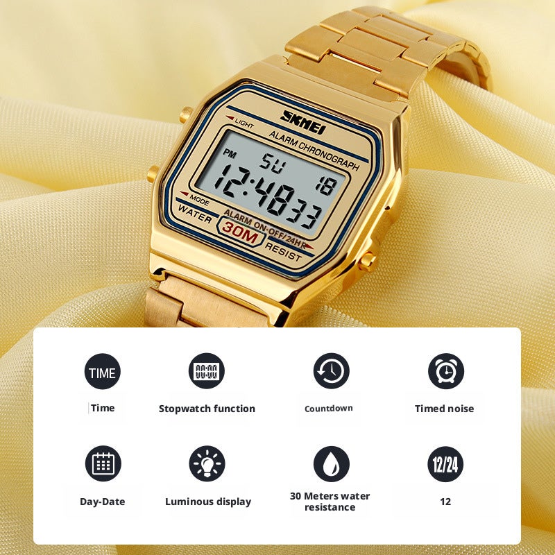 Skmei Men's Digital Watch Waterproof Multifunction Electronic Watch - Image 2