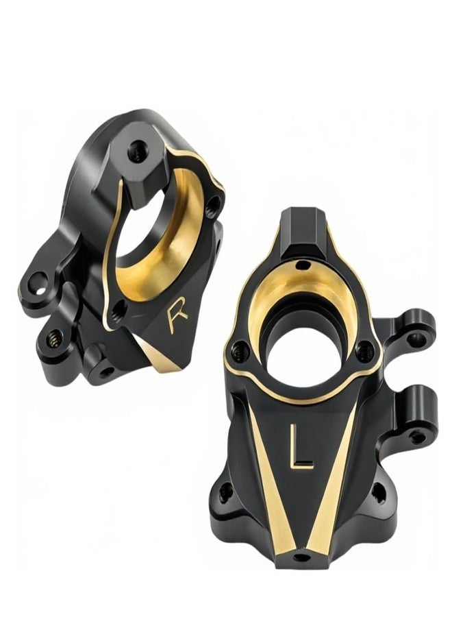FSDKEDUF 34g Coating Brass Steering Knuckle Black for Redcat Ascent-18 Rc Car Upgrade Parts Crawler Accessories 1/18 - Image 3