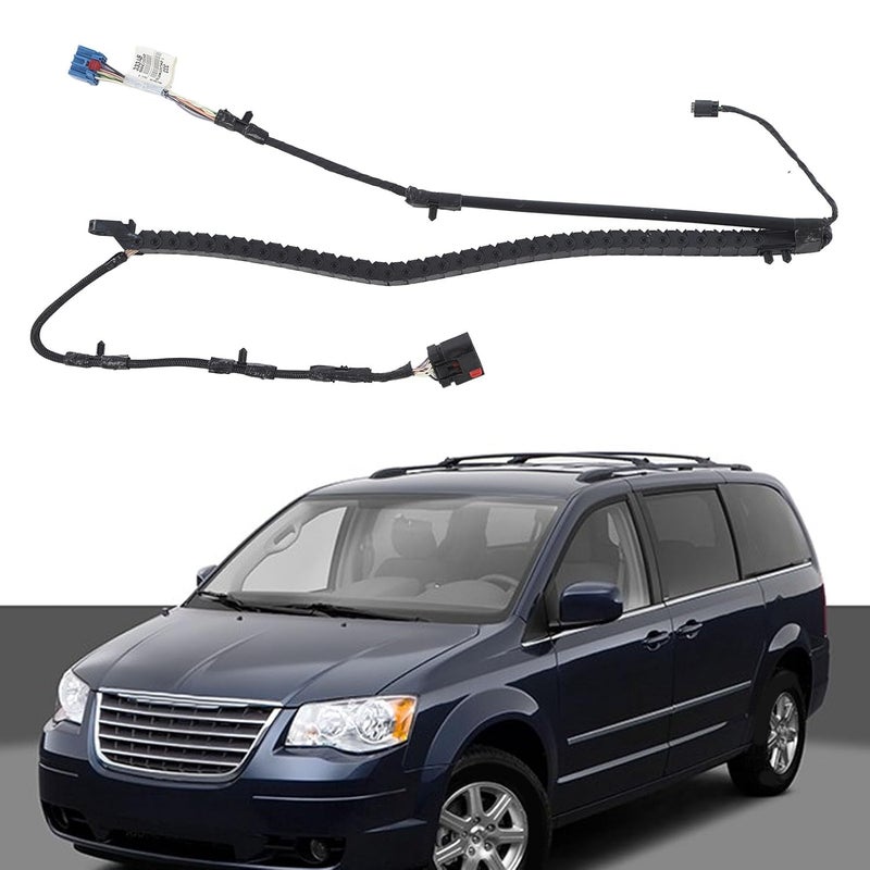 Luocute Left Driver Side Power Sliding Door Wiring Harness, Replacement for Town Country Grand Caravan 2008 2009 with ABS Material, OE 68043333AB 04869993AD 04869993AC 68043333AA - Image 5