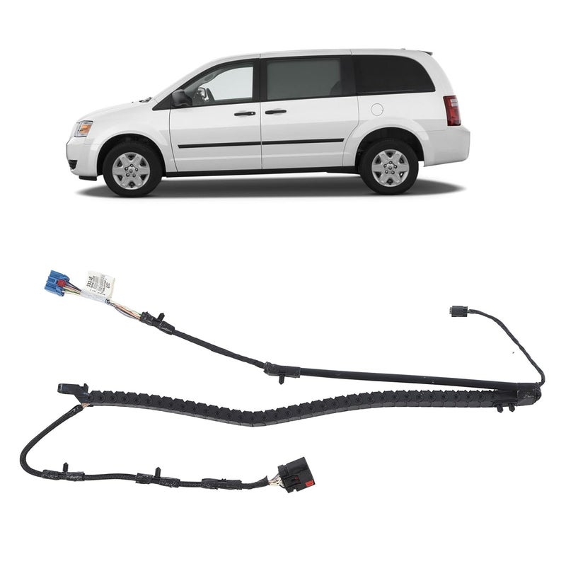 Luocute Left Driver Side Power Sliding Door Wiring Harness, Replacement for Town Country Grand Caravan 2008 2009 with ABS Material, OE 68043333AB 04869993AD 04869993AC 68043333AA - Image 4