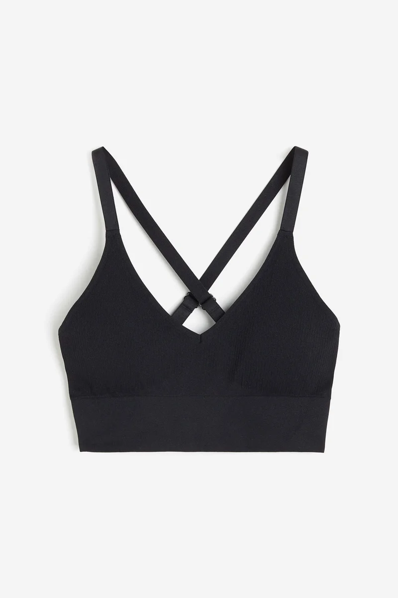 اتش اند ام Seamless Sports Bra Medium Support