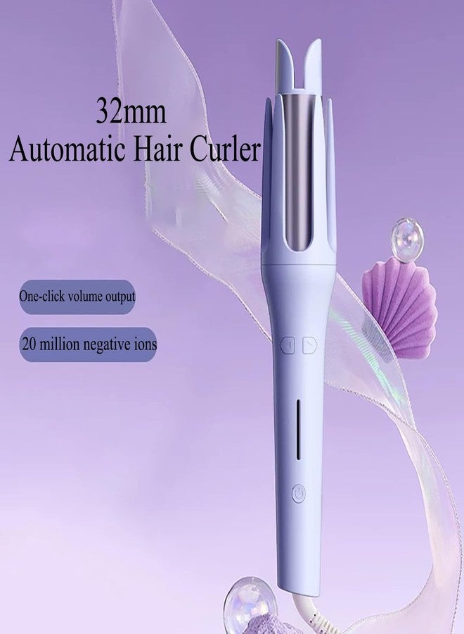 Winb Automatic Hair Curler with 4 Temperature Settings and 3 Timers, Auto Shut Off Anti-Scald Swivel Wand (Pink) - Image 3