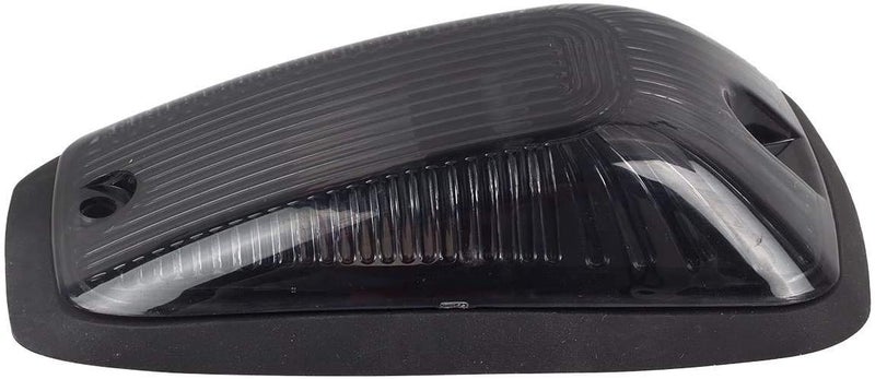 KMA 5pcs Smoked Lens Cab Roof Marker Lights, KOMAS Roof Top Lamp Clearance Running Light Replacement for Truck SUV 1988-2002 Chevrolet Silverado GMC C/K (Smoked Cover + Base) - Image 3