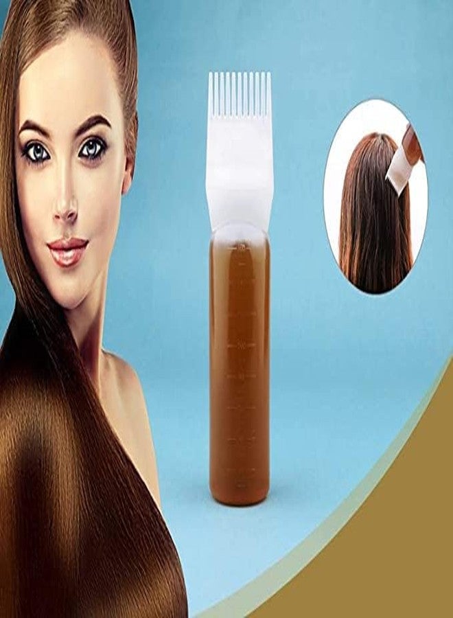 تايني ديل زجاجة زيت للشعر من Tiny Deal، مشط زيت 120 مل، أدوات تصفيف الشعر، فرشاة وضع صبغة الشعر، عبوة من قطعة واحدة - Image 2