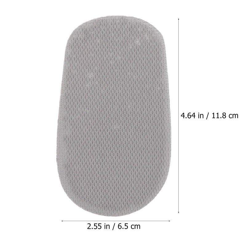 Unisex Breathable Height Increase Insoles 1.5cm Heel Protectors Shock Absorbing - Image 3