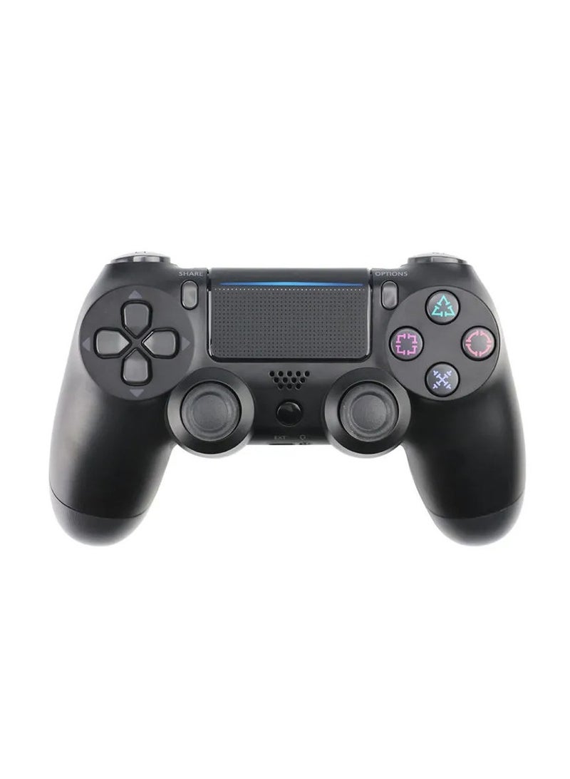 من أفضل الخيارات هو يد تحكم لاسلكية لجهاز PS4 بتقنية البلوتوث، مزدوجة الطرفين مع مقبض بنمط الثلج، تحكم لعبة لوحدات الألعاب.