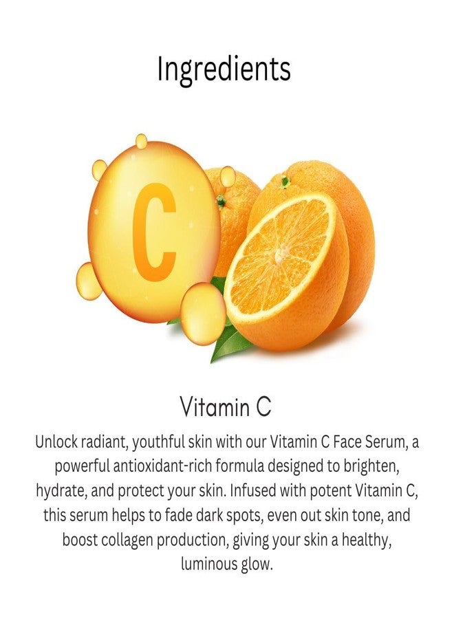 Utkrisht Utkristh Khadi Vitamin C Face Serum For Glowing Skin 30ml | Radiant Complexion, Brightening & Even Skin Tone | Anti Aging, Dark Spot Reduction, Non Greasy | For All Skin Types | Men & Women - Image 4